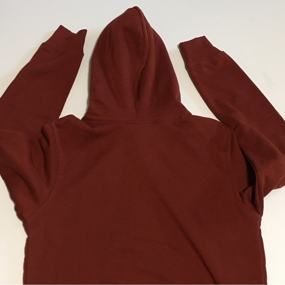 The North Face Pullover Hoodie Hooded Sweatshirt Sweater Mens Sz M Red New NWT - Picture 7 of 8